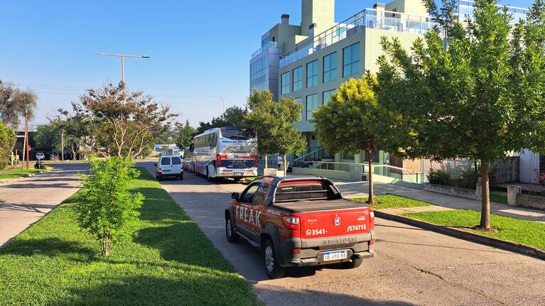 El hotel en el que se alojaba la niña fallecida con sus compañeros.