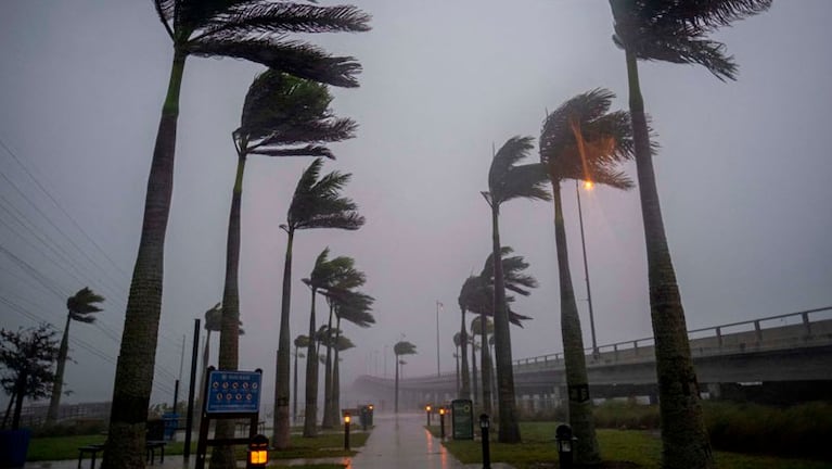 El huracán Ian azota al estado de Florida.