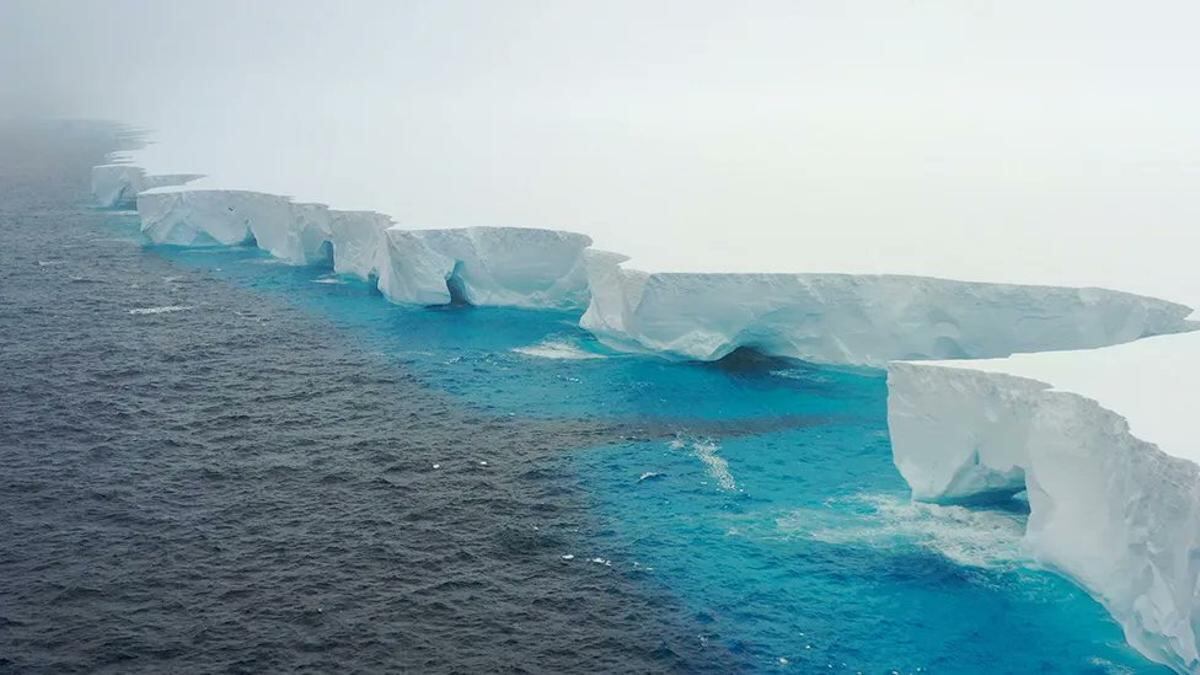 El iceberg más grande del mundo llevaba más de 30 años varado.