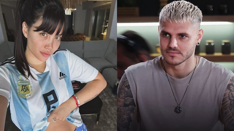 El ida y vuelta entre Wanda Nara y Mauro Icardi en medio de la separación. Fotos: Instagram (@wanda_nara y @mauroicardi)