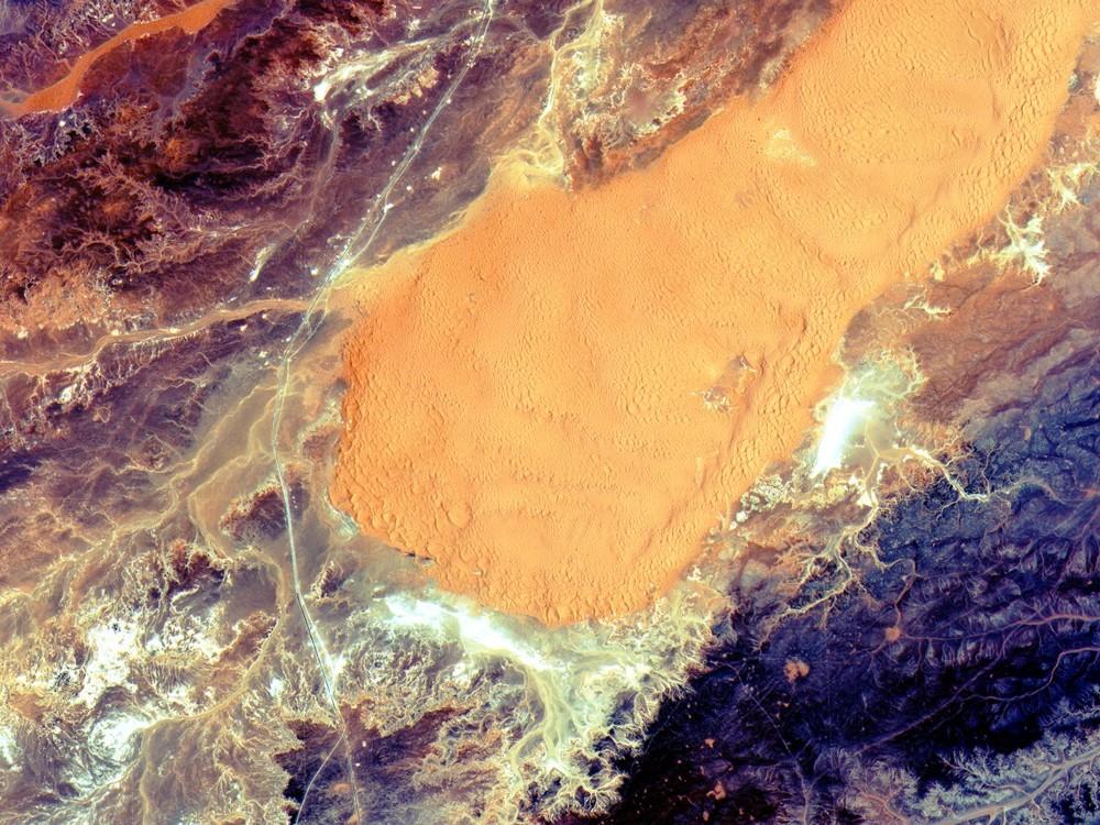 El imponente desierto del Sahara en Argelia. Fuente: revista Muy Interesante.