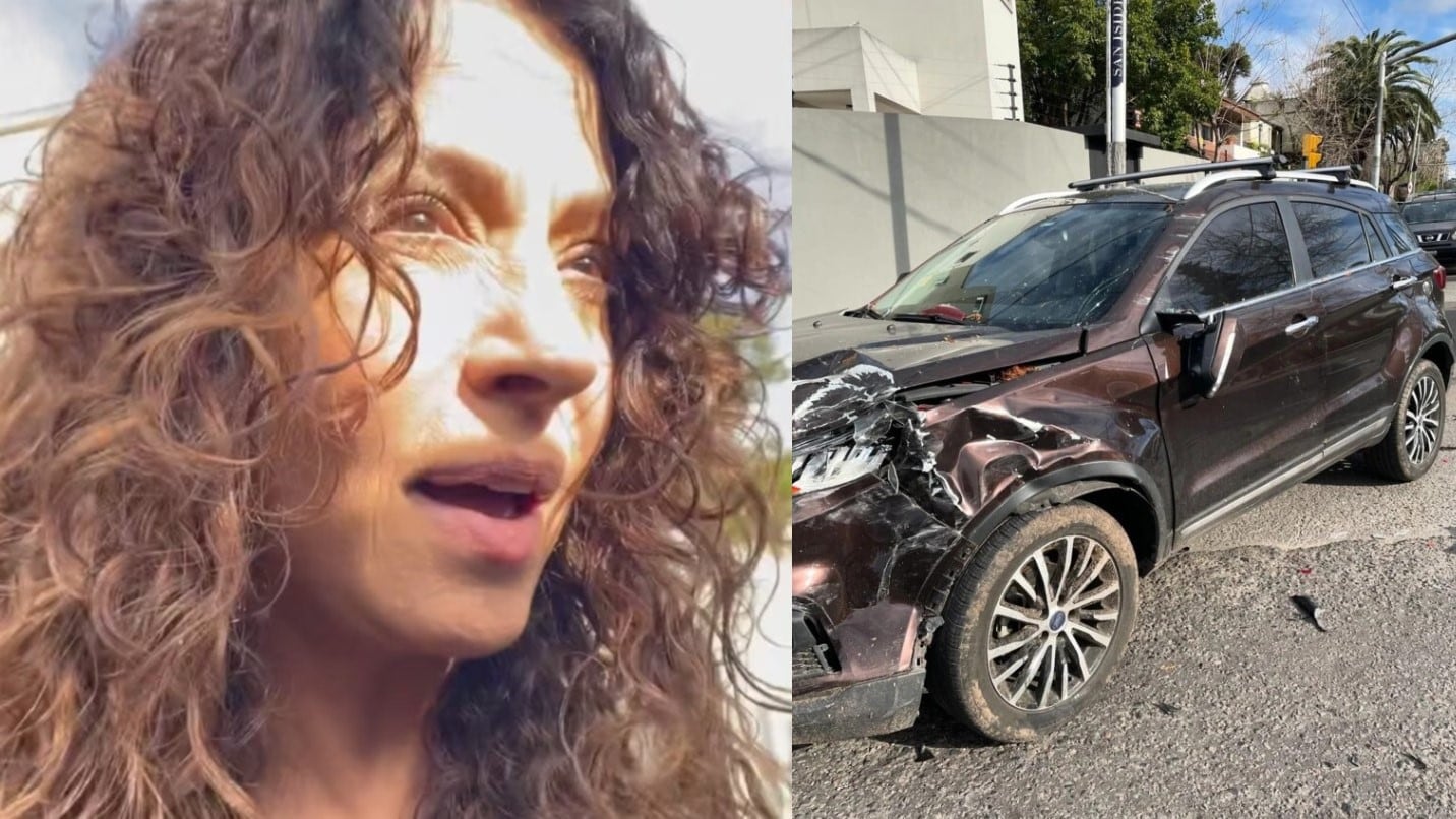 El impresionante accidente automovilístico de Patria Sosa.