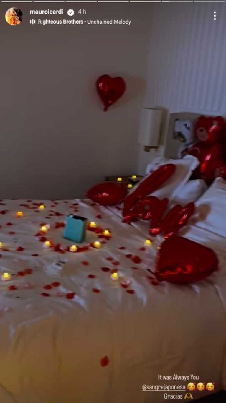 El impresionante gesto romántico entre la China Suárez e Icardi que confirma que darán un gran paso