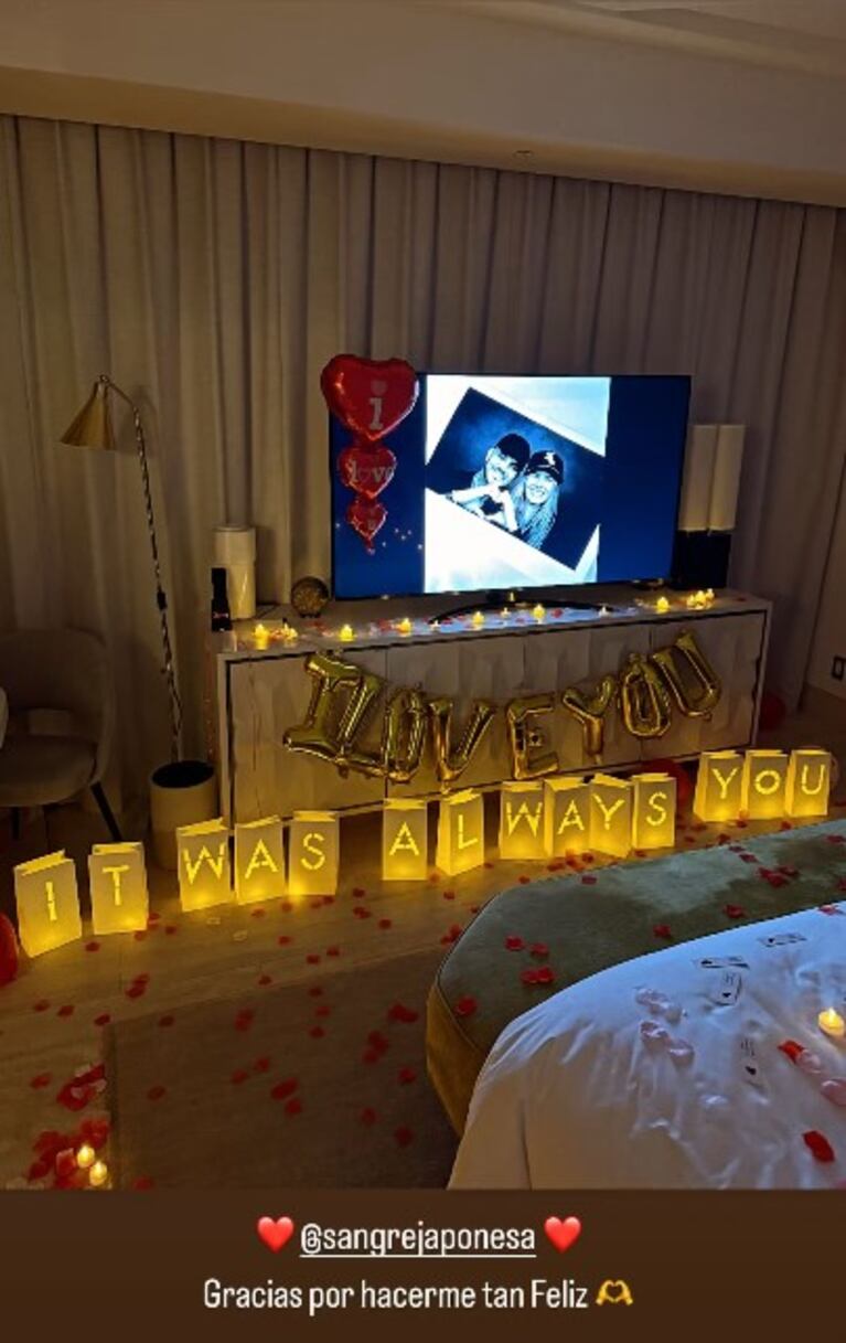 El impresionante gesto romántico entre la China Suárez e Icardi que confirma que darán un gran paso