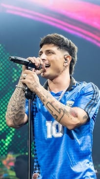 El impresionante tatuaje de un fanático con la cara de Fer Olmedo: la foto