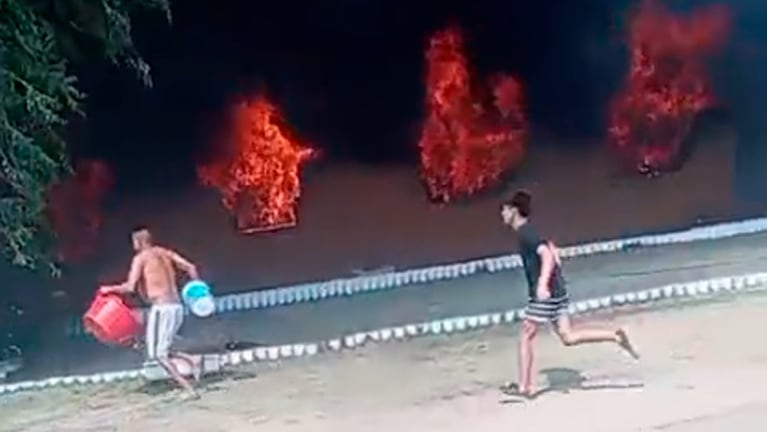 El incendio causó daños totales.