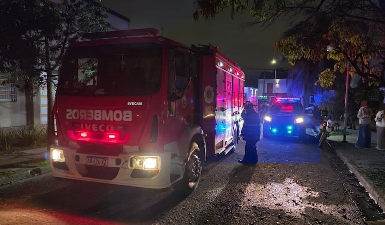 El incendio ocurrió en un barrio de la zona sur de la ciudad.