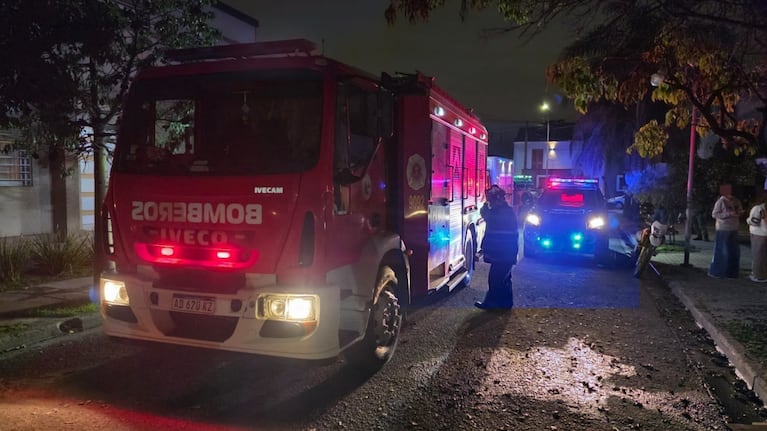 El incendio ocurrió en un barrio de la zona sur de la ciudad.
