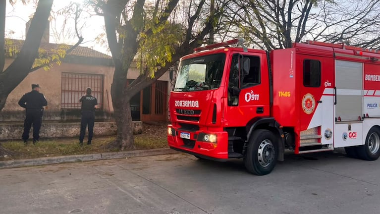 El incendio ocurrió en una vivienda de barrio Teodoro Fels.