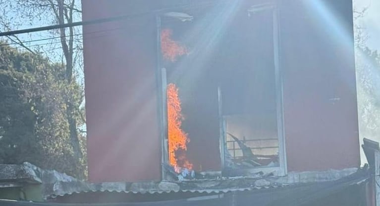 El incendio que destapó el caso en Villa María.