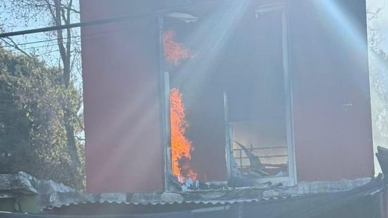 El incendio que destapó el caso en Villa María.
