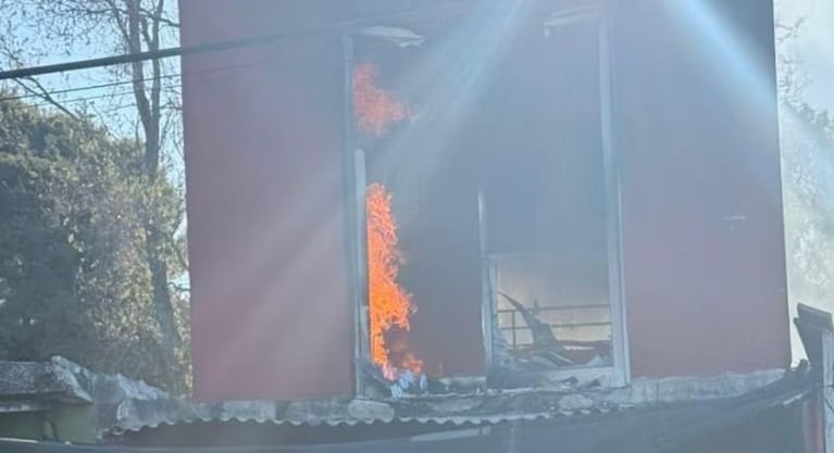 El incendio que destapó el caso en Villa María.