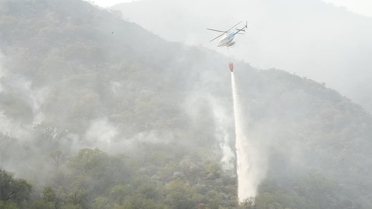 El incendio quedó contenido este miércoles. Foto: Lucio Casalla / El Doce.