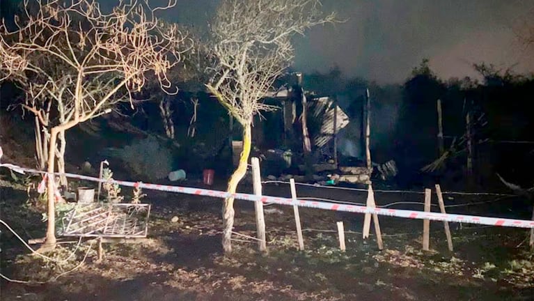 El incendio se cobró la vida de dos hermanitas en Alta Gracia.