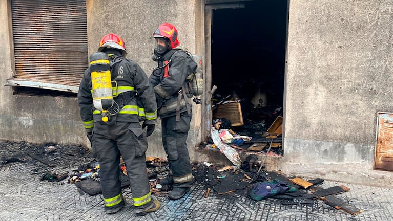 El incendio se desató en una habitación. Foto: Luchi Ybañez / El Doce.