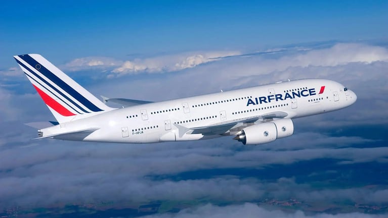 El incidente ocurrió durante un vuelo de Air France.