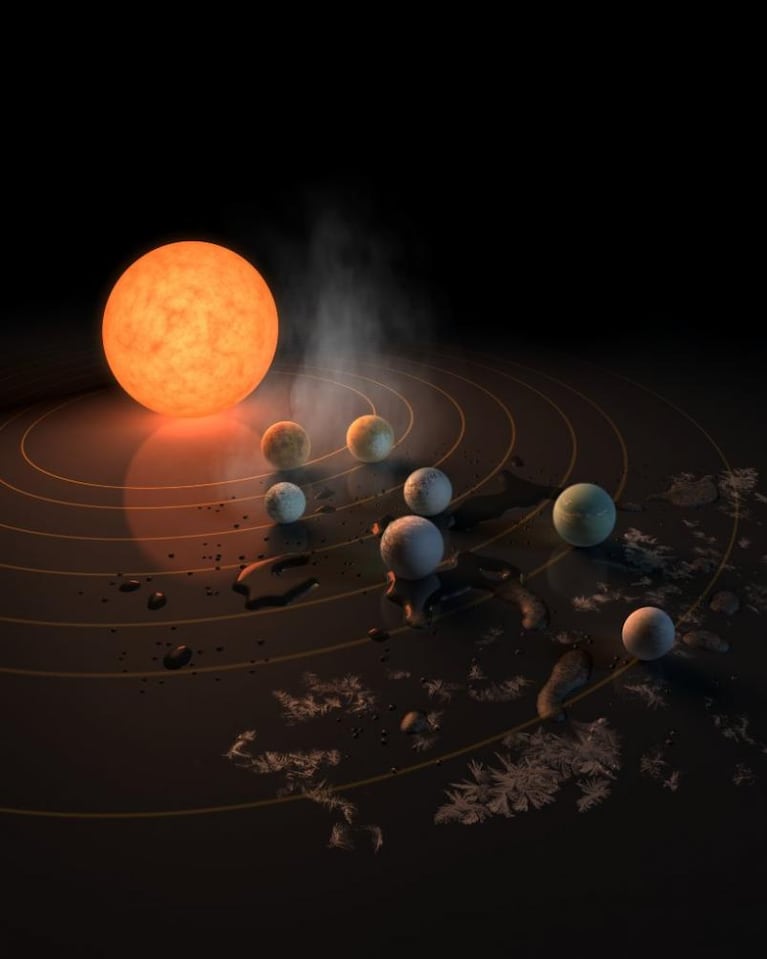 El increíble descubrimiento de la NASA: siete planetas como la Tierra