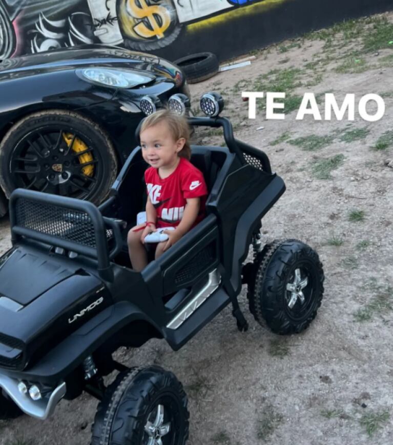 El increíble regalo de L-Gante y Tamara Báez a su hija Jamaica