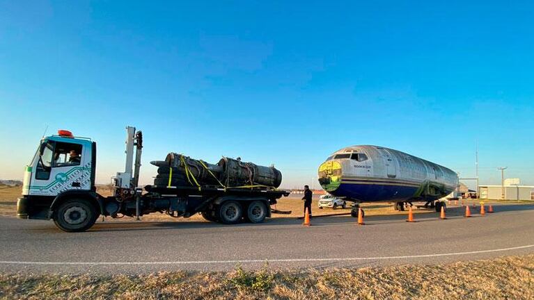 El inédito destino del avión que quedó encajado en un puente en Córdoba