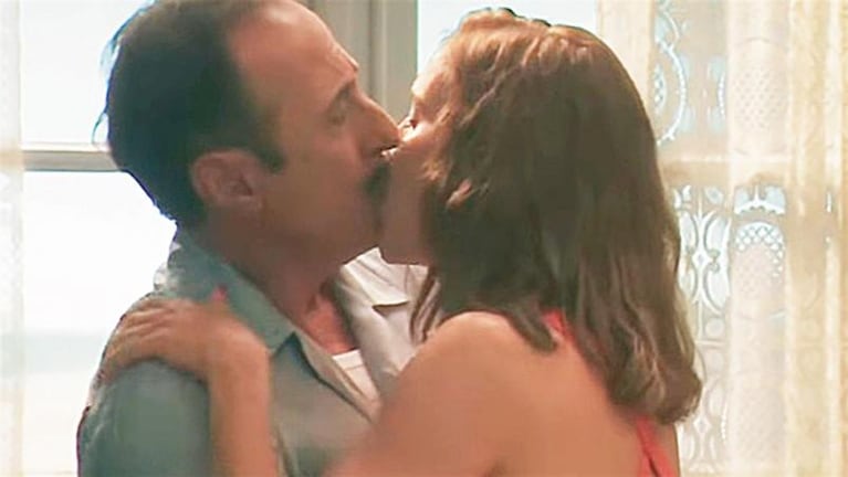 El inesperado beso de Guillermo Francella y Luisana Lopilato