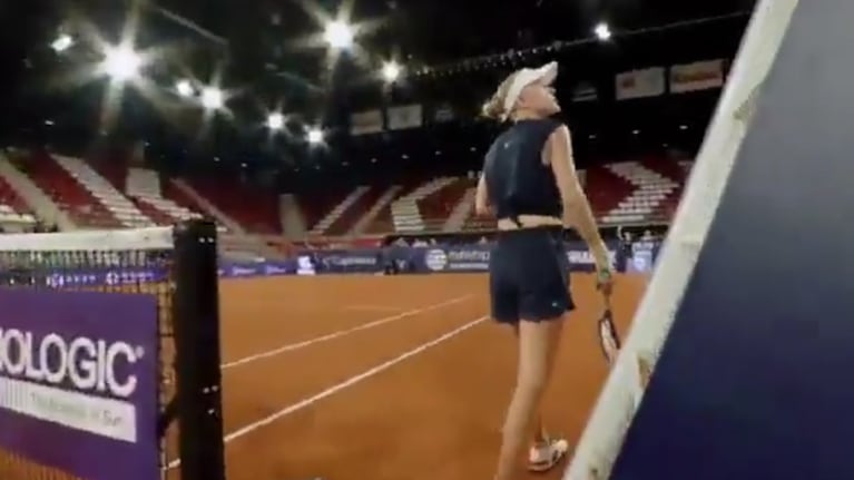 El inesperado pedido de una tenista británica a su rival en pleno partido: “Huele…”