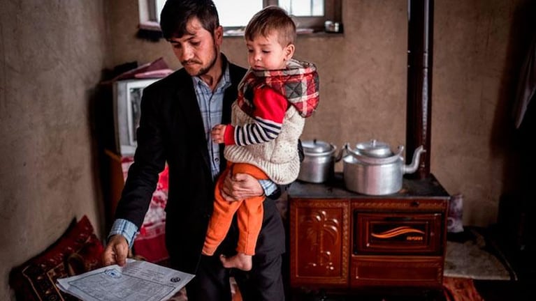 El infierno de padres afganos por llamar Donald Trump a su bebé