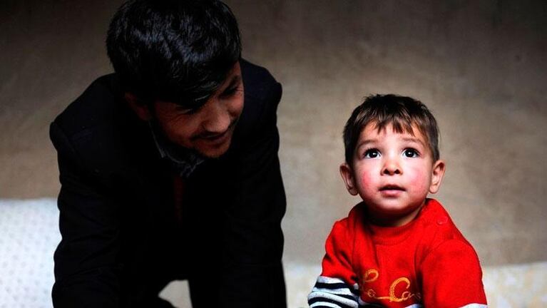 El infierno de padres afganos por llamar Donald Trump a su bebé