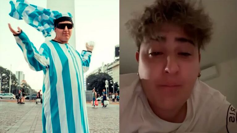 El influencer está en Qatar por el Mundial.