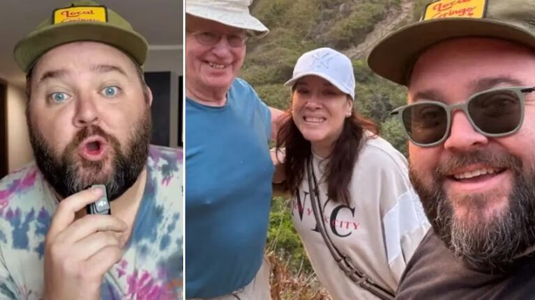 El influencer murió con su papá y su pareja tras ahogarse en el mar chileno.