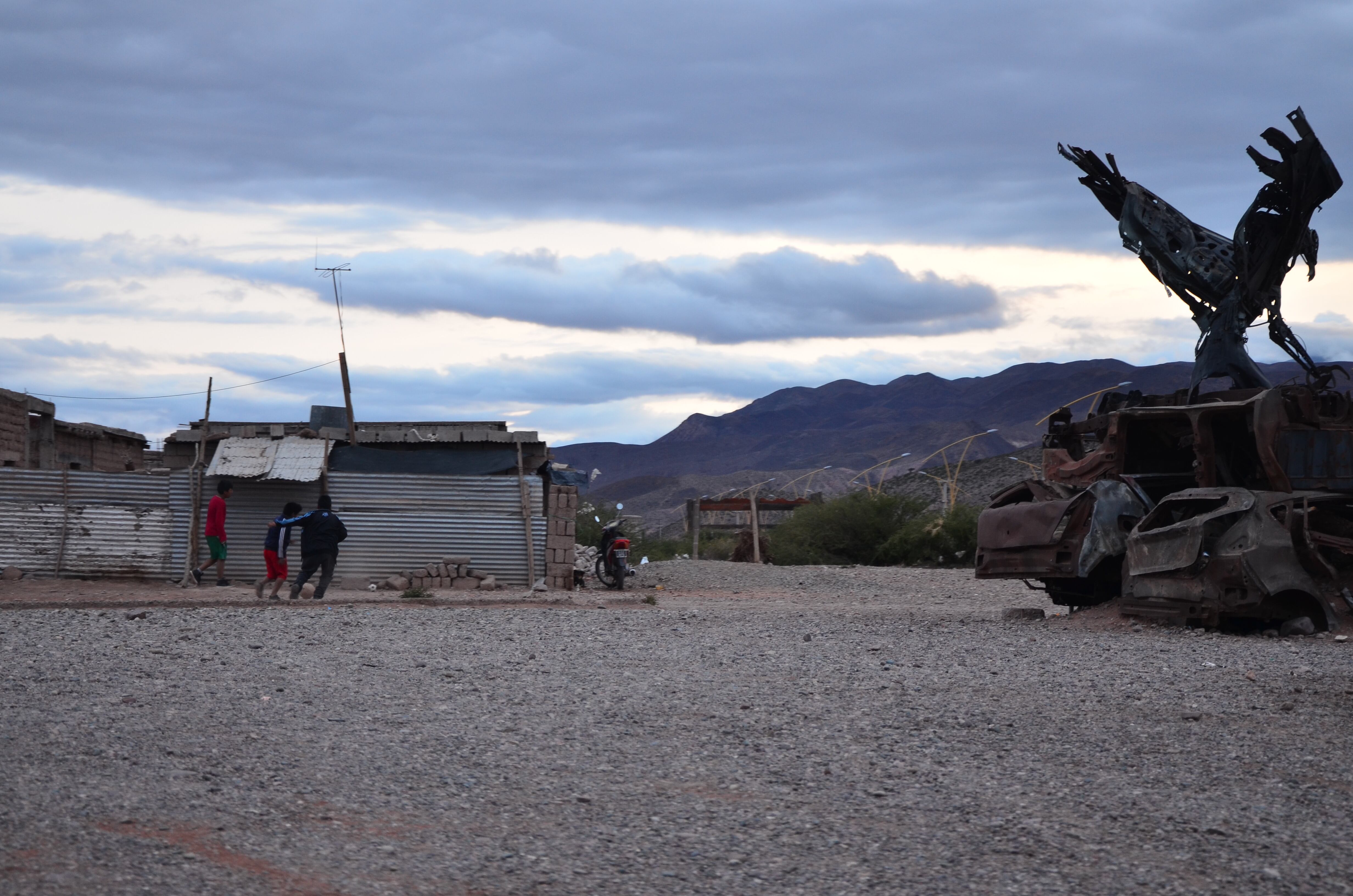 El ingreso a Humahuaca. Foto: Francesco Trombetta