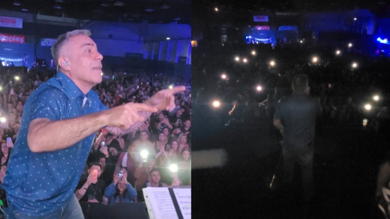 El inolvidable show del Loco Amato en Atenas durante un corte de luz.