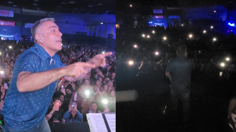 El inolvidable show del Loco Amato en Atenas durante un corte de luz.