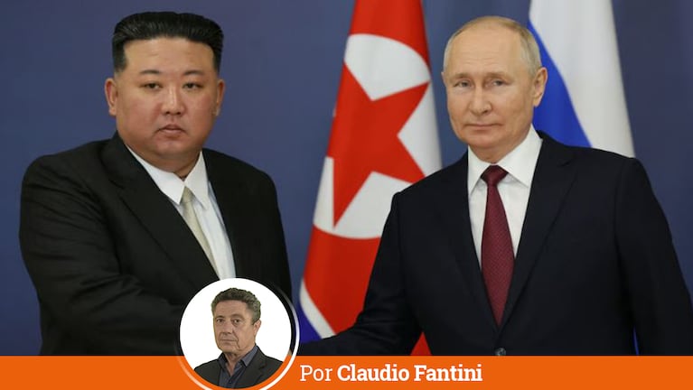 El inquietante encuentro de Putin con Kim Jong-un