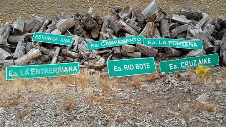 El insólito cartel en una estancia que sería de Lázaro Báez