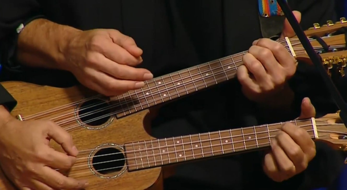 El insólito momento entre Liniers y Kevin Johansen.