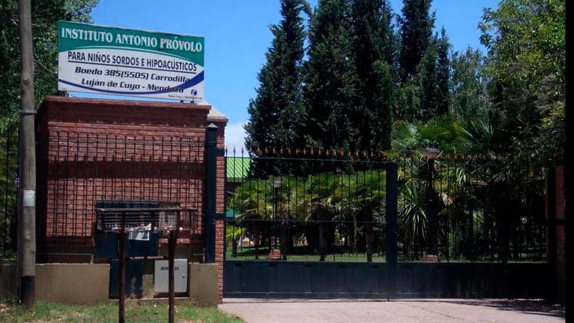 El Instituto Antonio Próvolo donde ocurrieron los hechos.