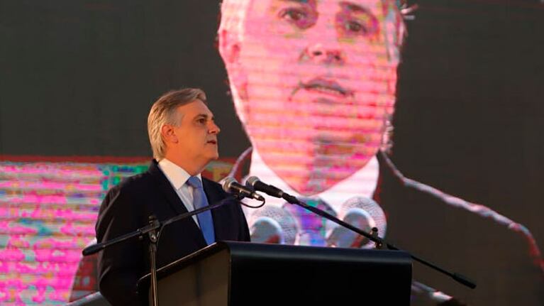 El intendente Llaryora brindó un discurso de dos horas de duración.
