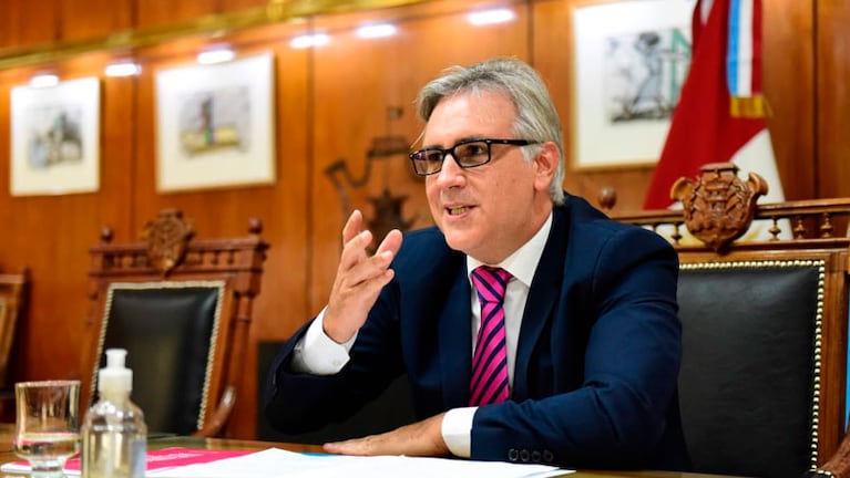 El intendente Martín Llaryora analizó la situación sanitaria en Córdoba.