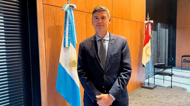 El intendente Passerini confirmó la reestructuración de su gabinete. Foto: Mateo Lago / El Doce. 