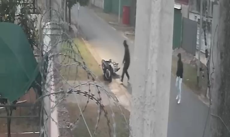 El intento de asalto ocurrió minutos antes de las 8 de la mañana.