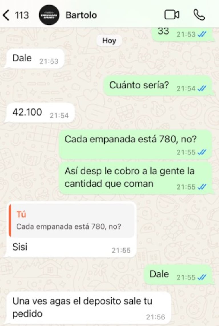 El intento de estafa que se viralizó en X.