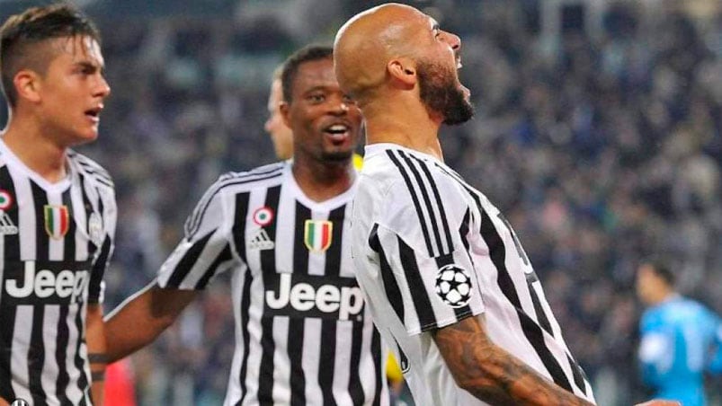 El italiano Zaza fue clave para la victoria de Juventus. Dybala no pudo hacer demasiado. 