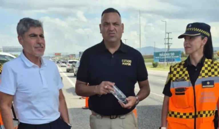 El jefe de la Caminera, Maximiliano Ochoa Roldán, detenido junto a otros cuatro policías y dos civiles.