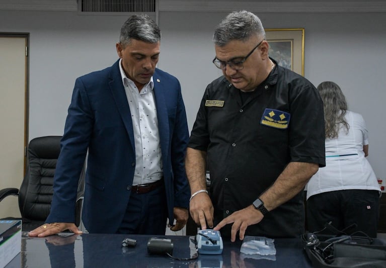 El jefe Marín pasó el narcotest.