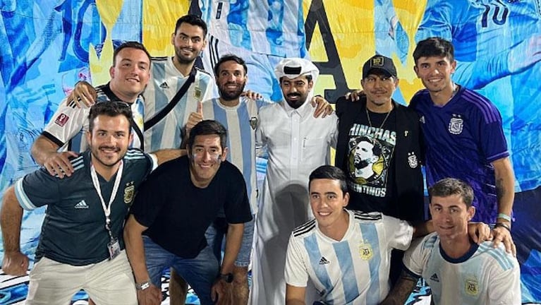 El jeque que ama a la Selección habló con El Doce: comida, fiestas y entradas para los argentinos