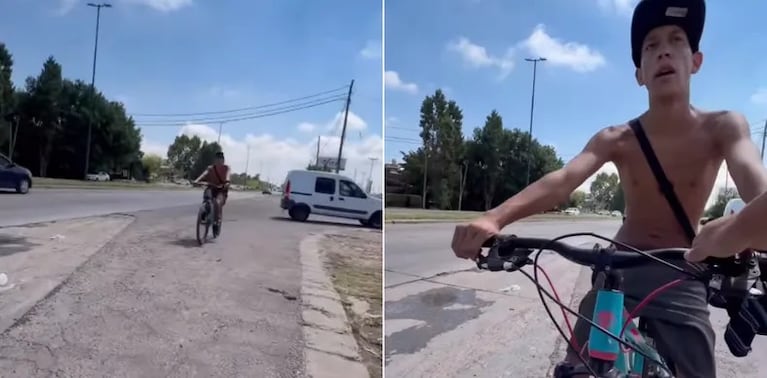 El joven acordó un encuentro y recuperó su bici.