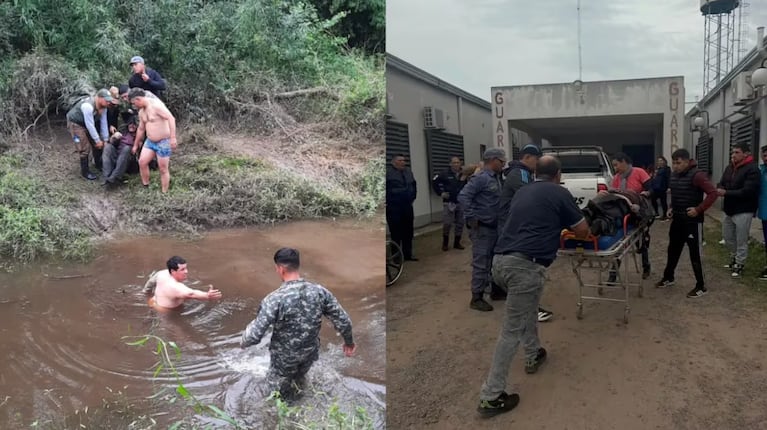 El joven apareció con la misma ropa con la que se había perdido.