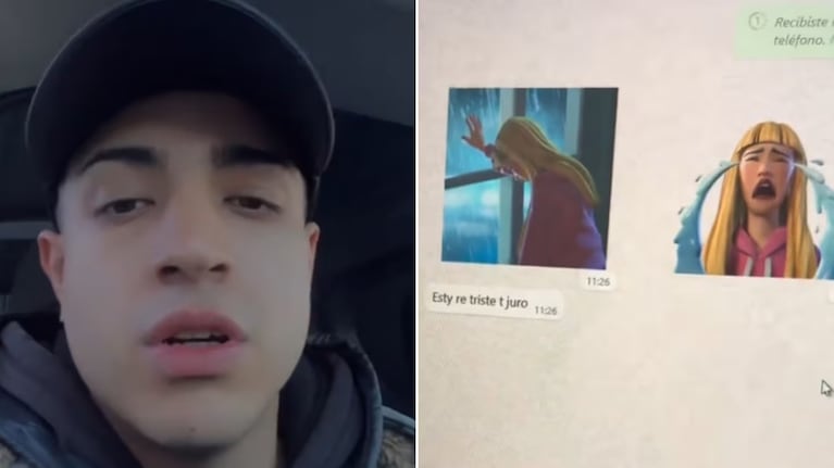 El joven contó en TikTok lo que vivió y se volvió viral.