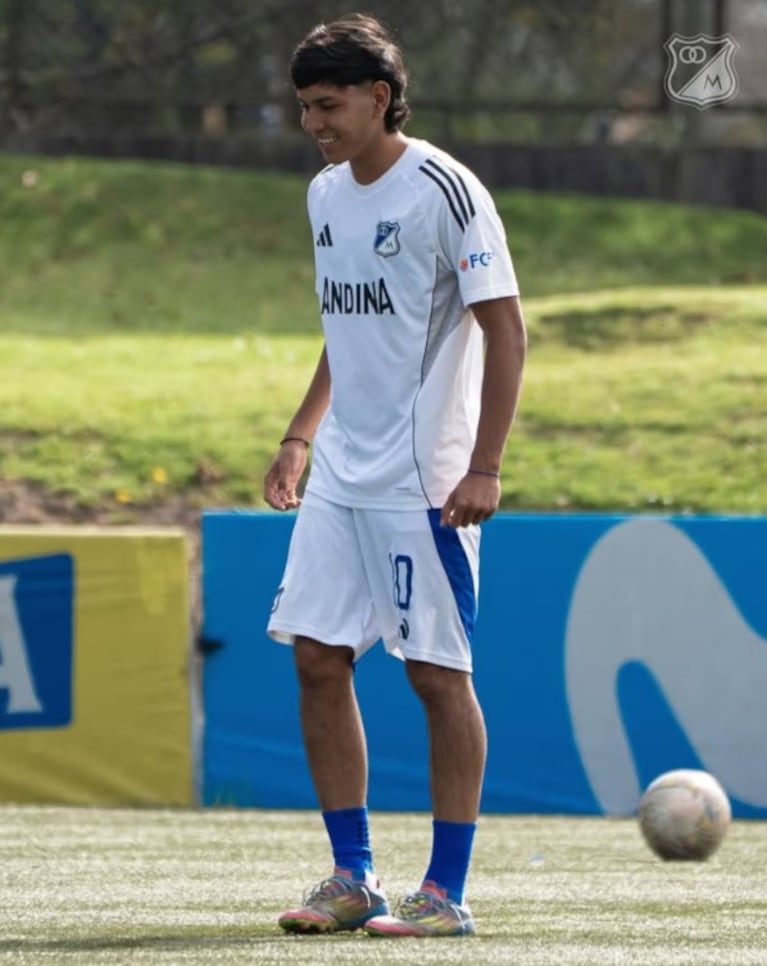 El joven de 18 años era una promesa del fútbol colombiano.