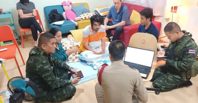 El joven de 19 años estuvo 10 días en la selva de Tailandia.